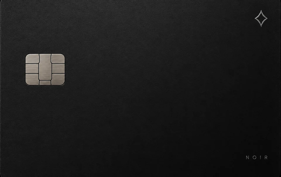 Noir card skin